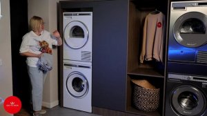 Варианты монтажа стиральной и сушильной машины Asko 9й выпуск эксперт компании Qkitchen