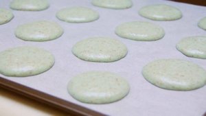 Мятные макароны