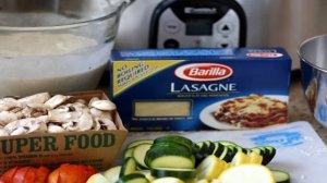 Лазанья из кабачков в мультиварке