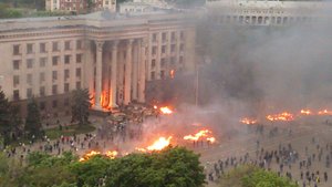 «Одесская Хатынь» привела первых добровольцев в Донбасс