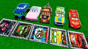 Машинки летают и прыгают! Развивающие мультики Машины помощники. Мультфильмы про машинки