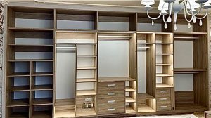 Шкаф встроенный с подсветкой. 2-я часть. Ножки для шкафа