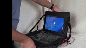 Эксплуатационный чехол для ноутбука чёрный. ПРОМО