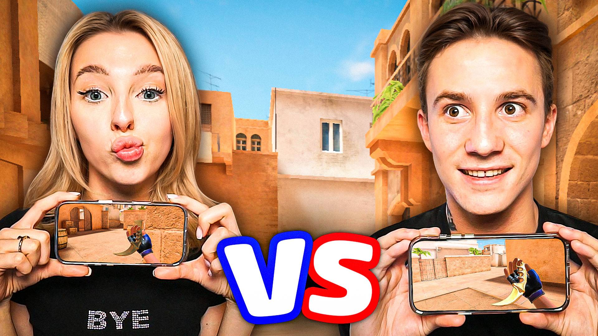 СНЕЙ VS ДЕВУШКА! БИТВА В Standoff 2