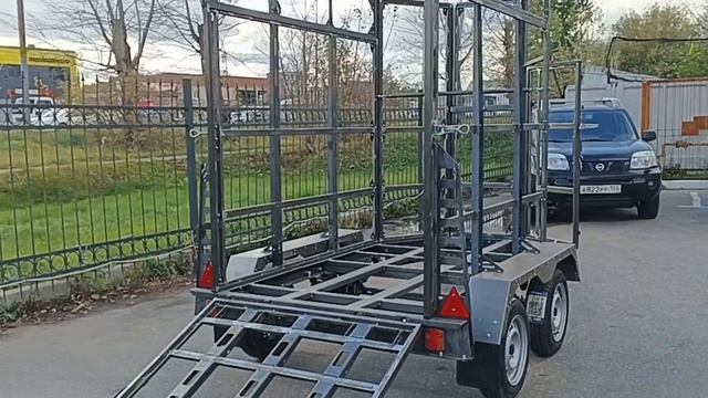 Прицеп ОСА 3028N6 - 256х1.31м. Оптима для перевозки животных коневоз
