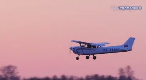 Cessna 172 в Толмачево.