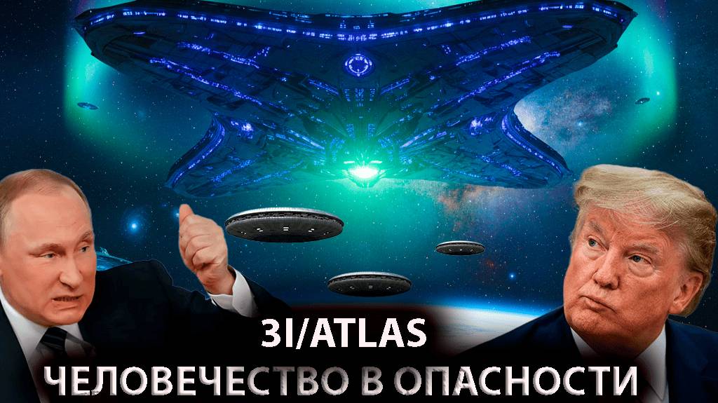НЛО летит спасать людей от АСТЕРОЙДА 3I/ATLAS