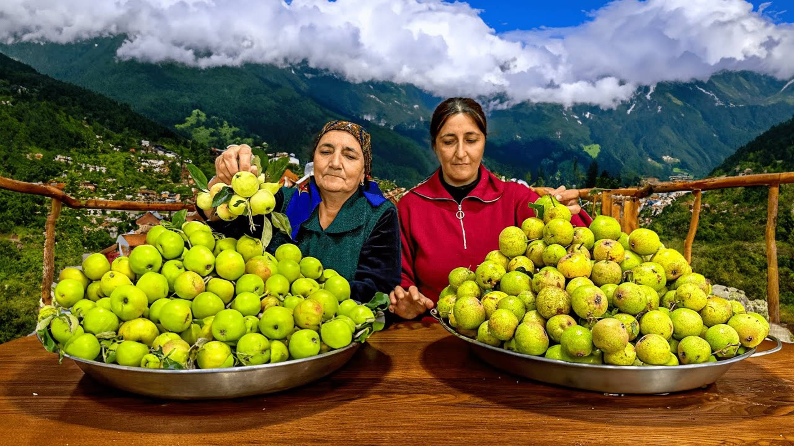 Собрали урожай райских яблок! Готовим деревенские сладости и классический куриный ужин в стиле KFC