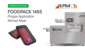 ILPRA InLine Трейсилер — Упаковка фарша — Progas технология — FoodPack 1465