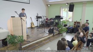 Ошлаков Илья, детская проповедь, трех разовое питание, понедельник - среда - пятница