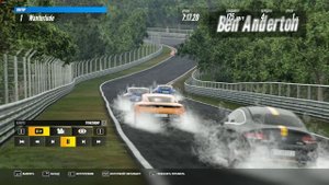 Jaguar an der Nordschleife