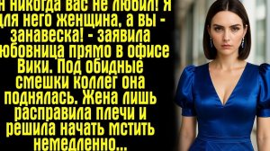 Он никогда вас не любил! Я для него женщина, а вы — занавеска! — заявила любовница прямо в офисе...