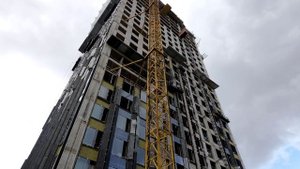 ЖК «MYPRIORITY Павелецкая» — съёмка с воздуха сентябрь 2025