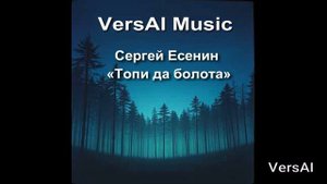 «Топи да болота…»  Нежное исполнение на стихи Есенина (женский вокал)