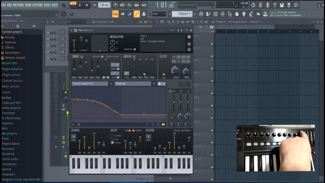 Как назначить контроллеры, фейдера,питч на миди клавиатуре смотреть онлайн