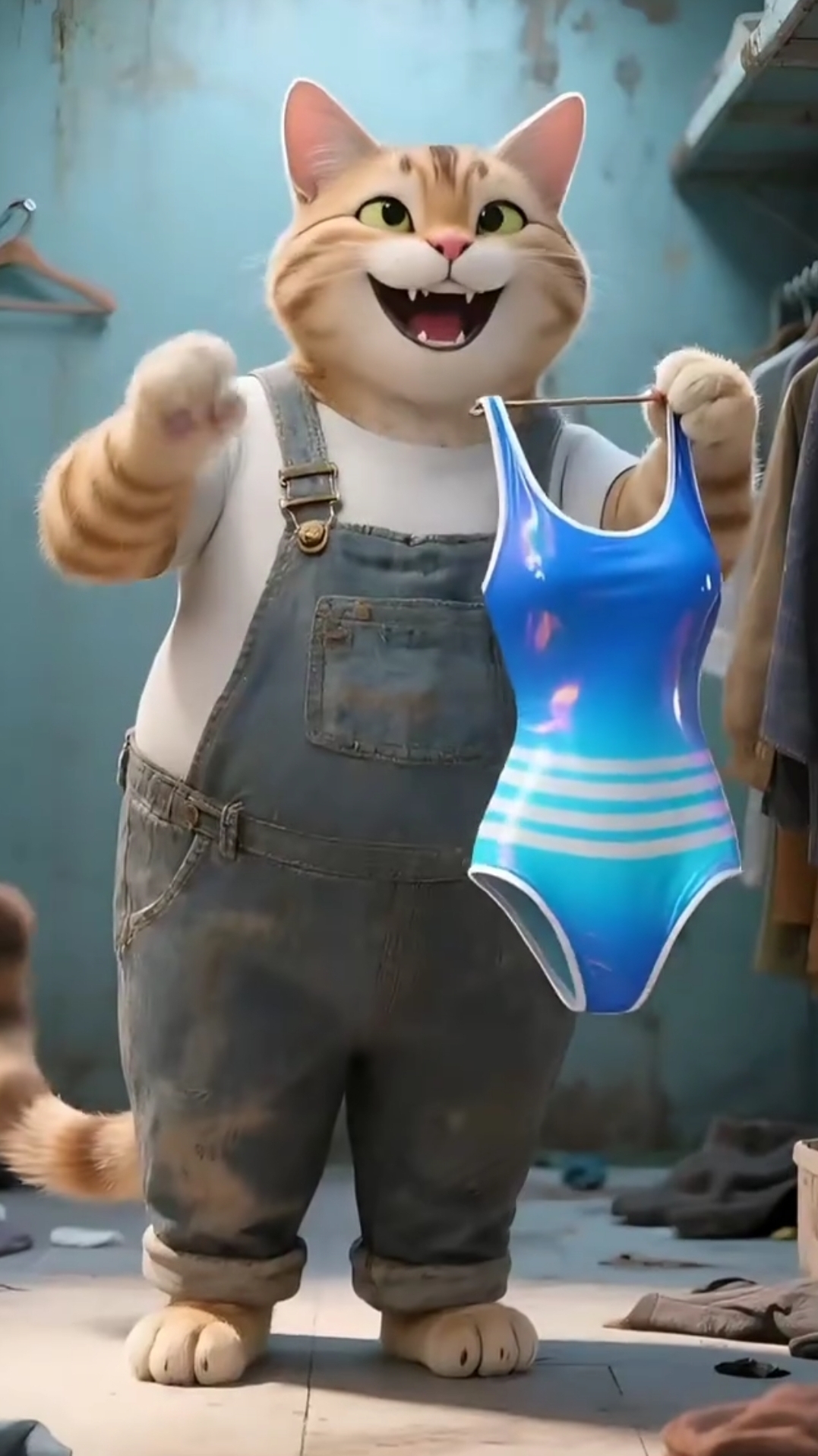 Хитрый рыжий кот обманщик