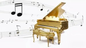 Золотой рояль Steinway & Sons
