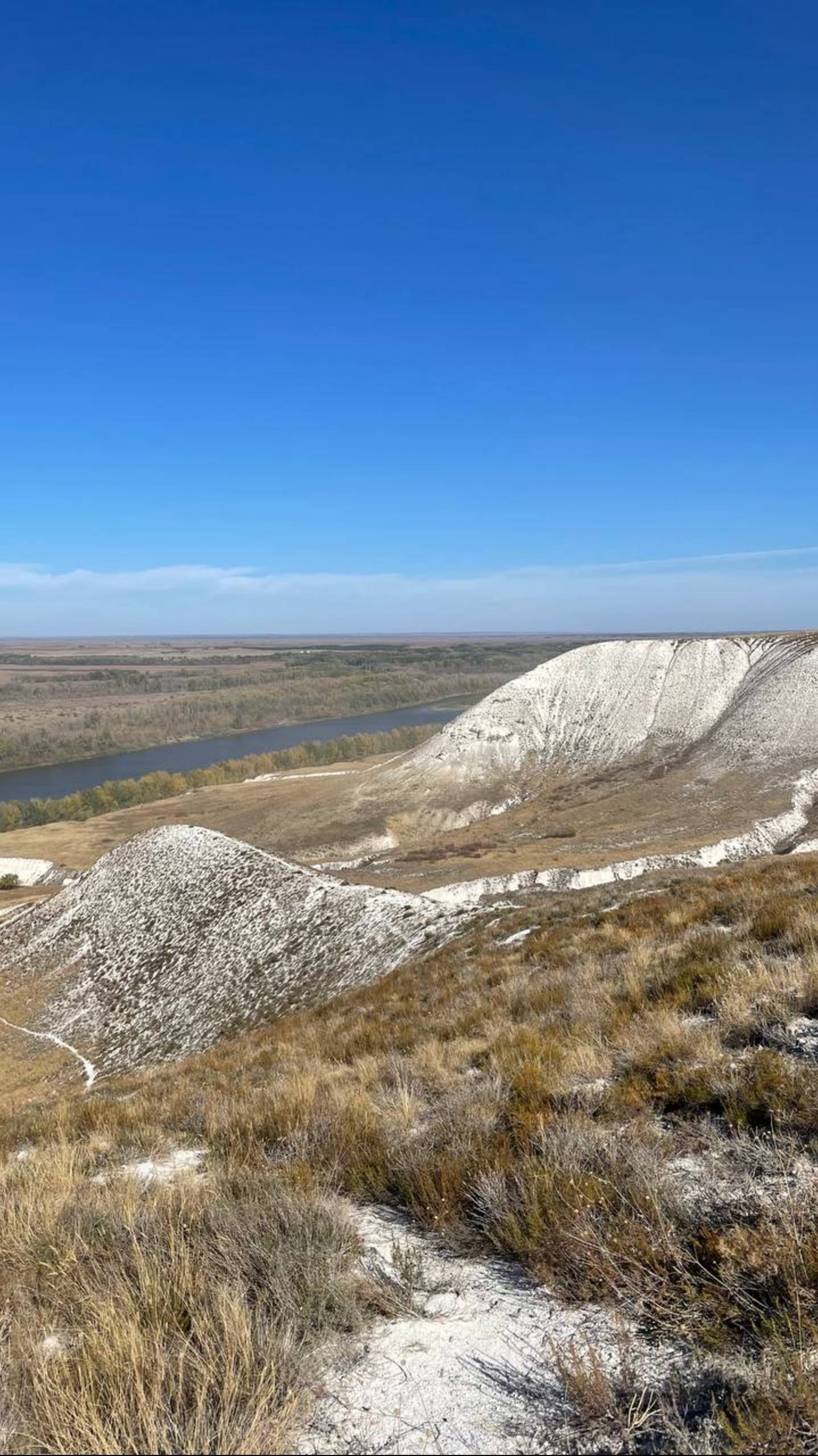Самые высокие меловые горы в Европе. Волгоградская область.