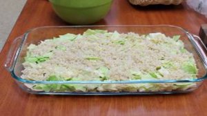 Капустная запеканка с сыром