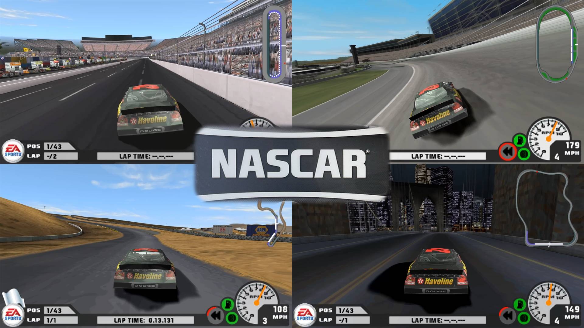NASCAR (PSP) - Все Гоночные Трассы