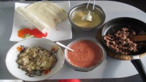 Лазанья из слоеного теста