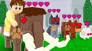 Я ПРИРУЧИЛ ВСЕХ ЖИВОТНЫХ в 99 НОЧЕЙ в лесу ROBLOX!
