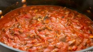 Лазанья грибная