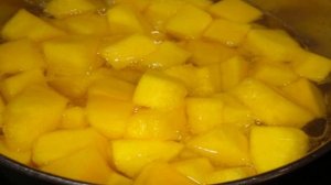 Компот из тыквы с апельсином на зиму