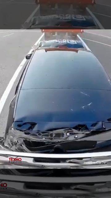 Догнал! 💥 Имитация столкновения в пробке смотреть онлайн