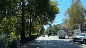 Ялта. От платана по Московской, поворот на Киевскую, К.Маркса до Садовой ул. 17.09.25. Крым. Crimea.