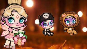 Подготовка к хеллоуину. Собираем чемоданы в Бостон Америку Avatar World. Polina games💜