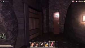 Roblox DOORS (The Mines) - Boss - Seek (Round 1) - Two boss - Queen Grumbles (No Damage)