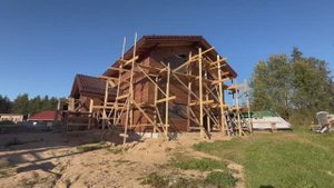 Сосновские озёра – обшивка каркаса