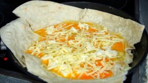 Лаваш с яйцом