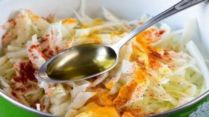 Капуста в пакете в духовке