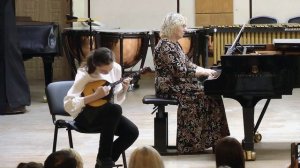 А. Цыганков «Голубка». Исполняет  Елизавета Косякова. Партия фортепиано Виктория Спичак