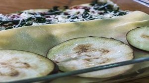 Лазанья с баклажанами