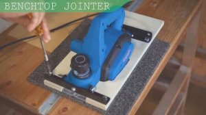 Простейший фуговальный станок из электрорубанка своими руками