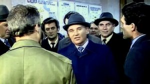 1985 год. Новый Уренгой. Визит М. С. Горбачева