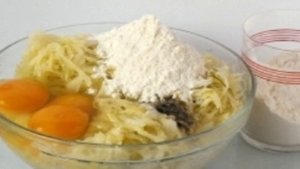 Капустные оладьи