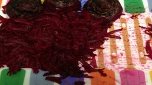 Капуста со свеклой быстрого приготовления