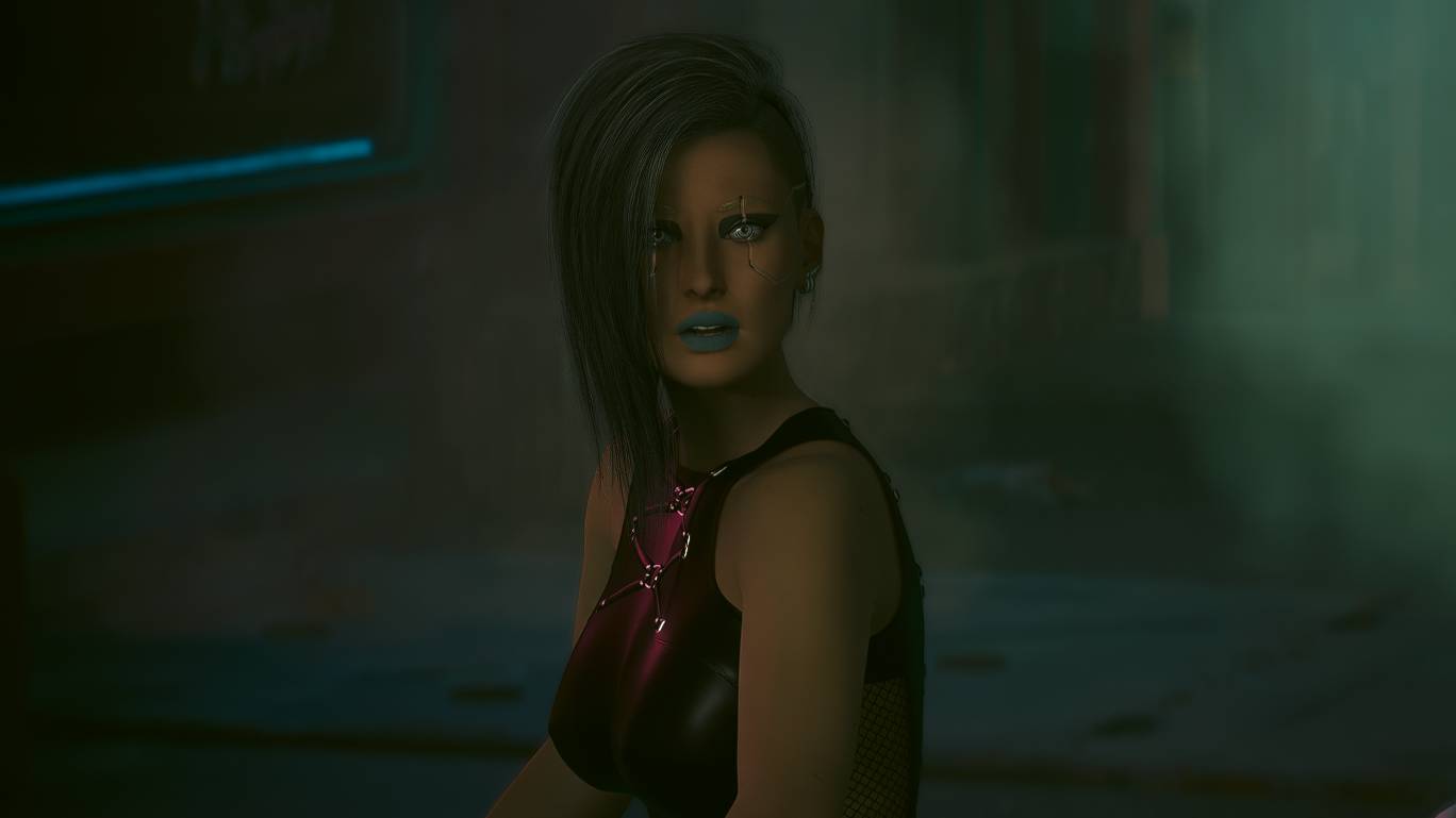 Издевательство над русской женщиной. Cyberpunk 2077