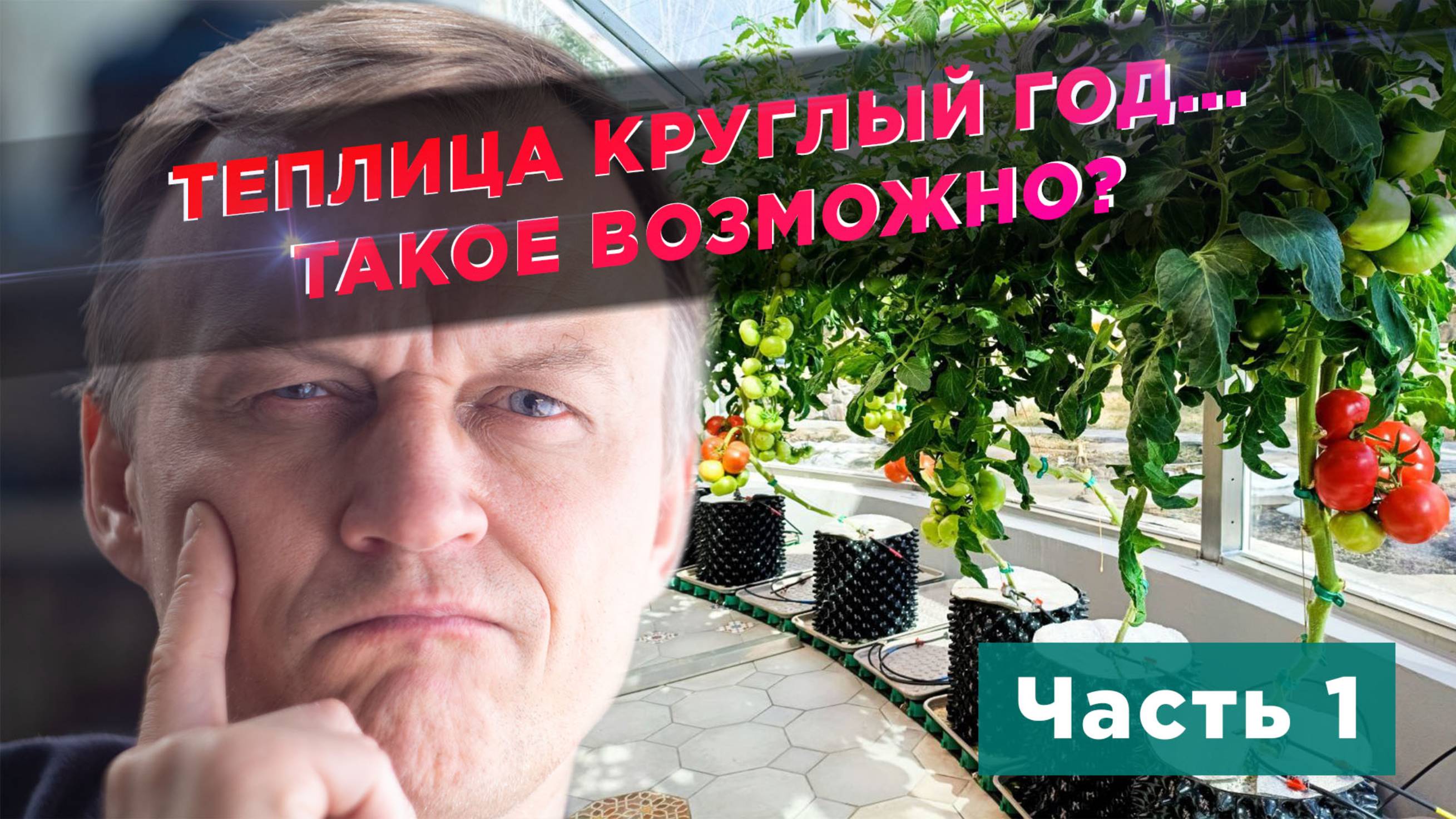 Светопрозрачная теплица (Часть 1)
