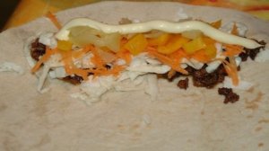 Лаваш в микроволновке