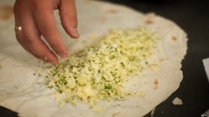 Лаваш с укропом