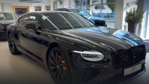 Bentley Continental GT Black Edition 2026 - Интерьер и Экстерьер