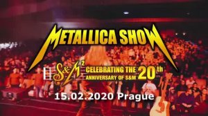METALLICA SHOW S&M TRIBUTE in Prague - 2020