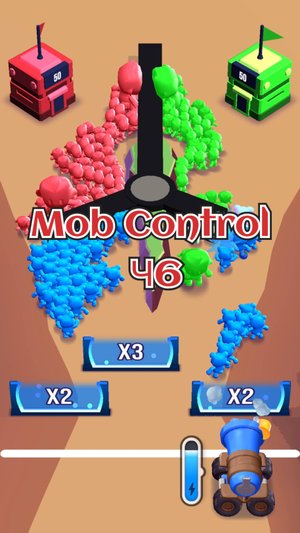 Mobs control. Одновременно два врага. Часть 6