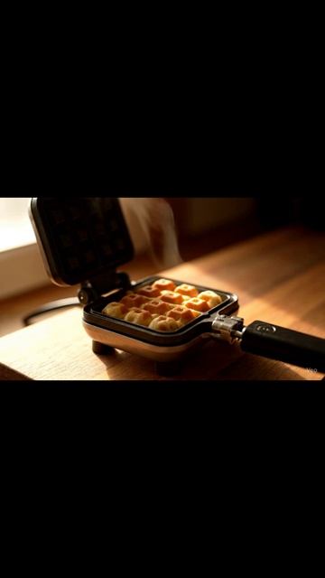 Готовлю Мини-Вафли для кота 🧇 Идеальный осенний бранч | Tiny Waffles #shorts #tinykitchen