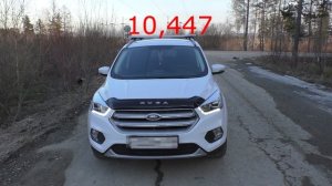 Разгон с 0 до 100 км/ч на Ford Kuga 2.5
